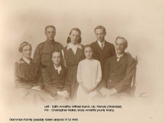 The Gammon Family 1914